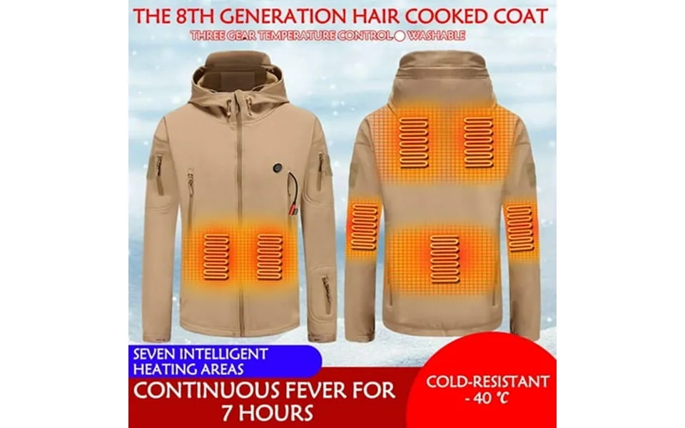 Levmjia Women S Heated Vest With Battery Mens Heating Jacket For Hiking Skiing Outdoors Plush Heating Loose Long Sleeve