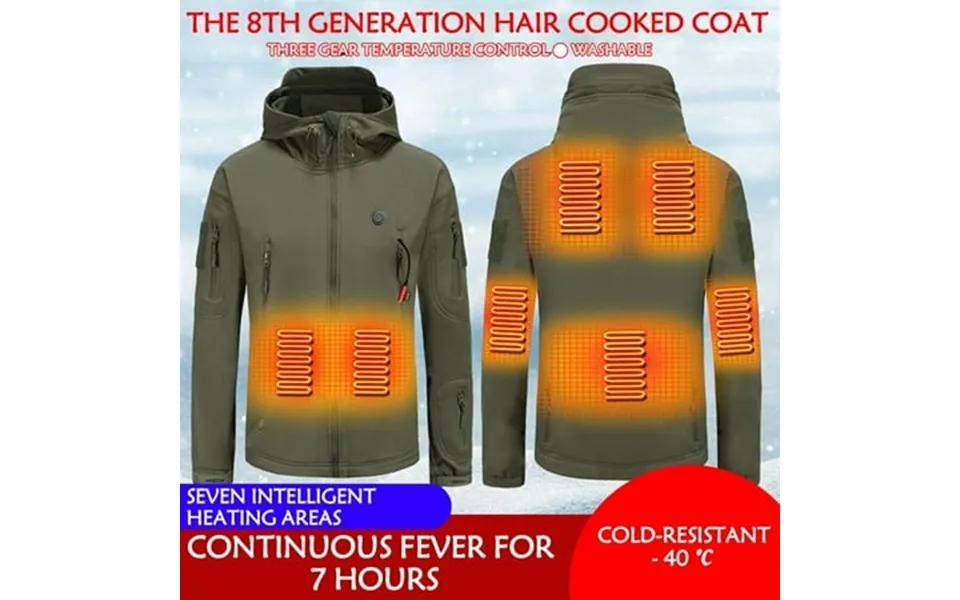 Levmjia Women S Heated Vest With Battery Mens Heating Jacket For Hiking Skiing Outdoors Plush Heating Loose Long Sleeve