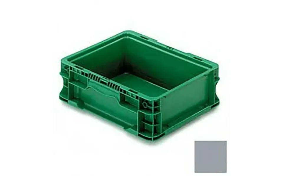 Lewis Bins B649540 Polyethylene Orbis Stakpak Modular Straight Wall Container - 12 X 15 X 5 In