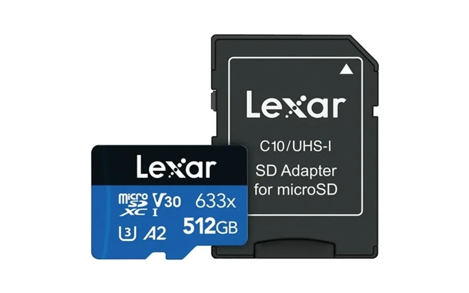 Lexar 512gb High Performance 633x Microsdhc Uhs-i