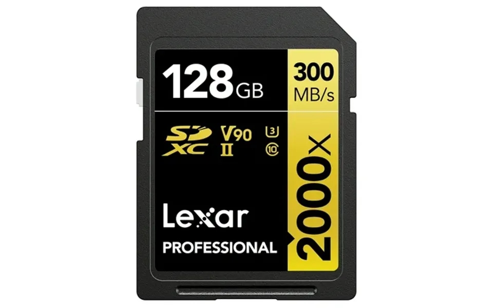 Lexar Lsd2000128g-bnnnu Professional 2000x Sdhc Sdxc Uhs-ii Card 128 Gb