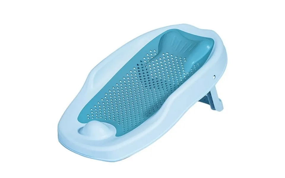 Leyfeng Bath Support Baby Bath Recliner Support Seat Infant Non-slip Pad Newborn Bath Net Universal Bath Bed Holder Blue
