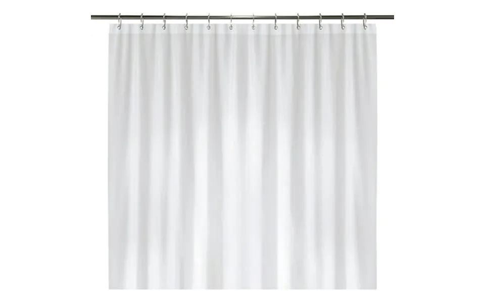 Liba Peva 8-gauge Bathroom Shower Stall Curtain Liner Heavyweight Waterproof White 72 W X 84 H