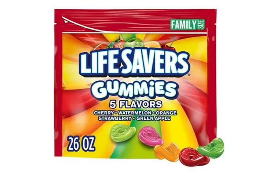 Life Savers Gummies 5 Flavors Family Size Bag 26 Ounces Packaging May Vary - Pack Of 2
