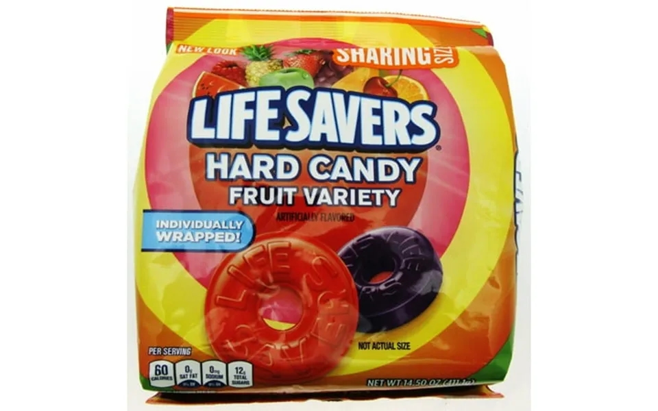 Lifesavers Fruit Variety 10 Flavor Individually Wrapped Hard Candy 14
