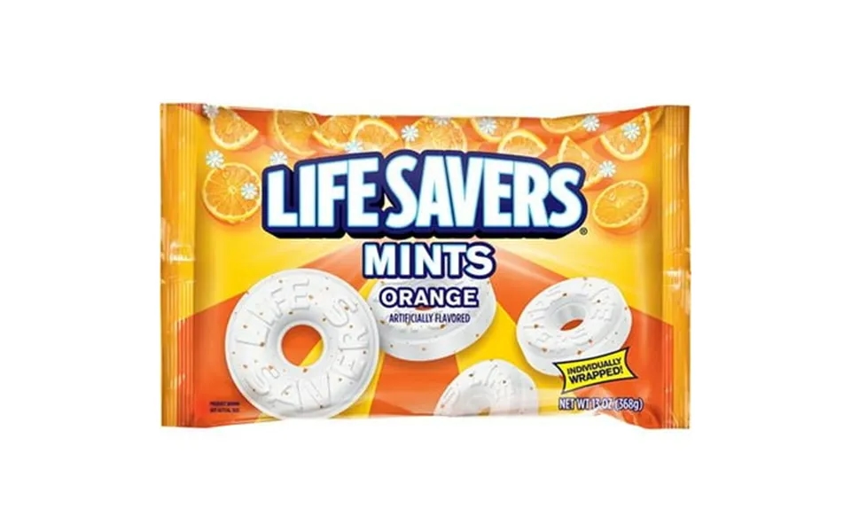 Lifesavers Orange Mints Candy Bag 13 Oz Packaging May Vary - Pack Of 2