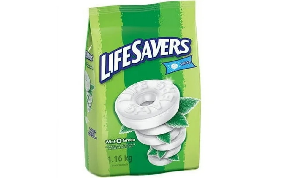 Lifesavers Wint-o-green Mints 1.16 Kg 2.55 Pounds Imported From Canada
