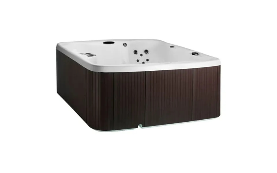 Lifesmart Curacao Dlx Ls550 Plus Hot Tub - 5-person 65-jet 220-volt Spa In Arctic White Espresso