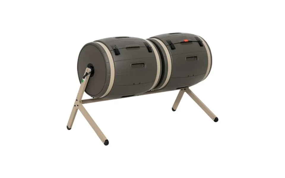 Lifetime Double Bin Rotating Composter 100 Gallon Polyethylene 60309