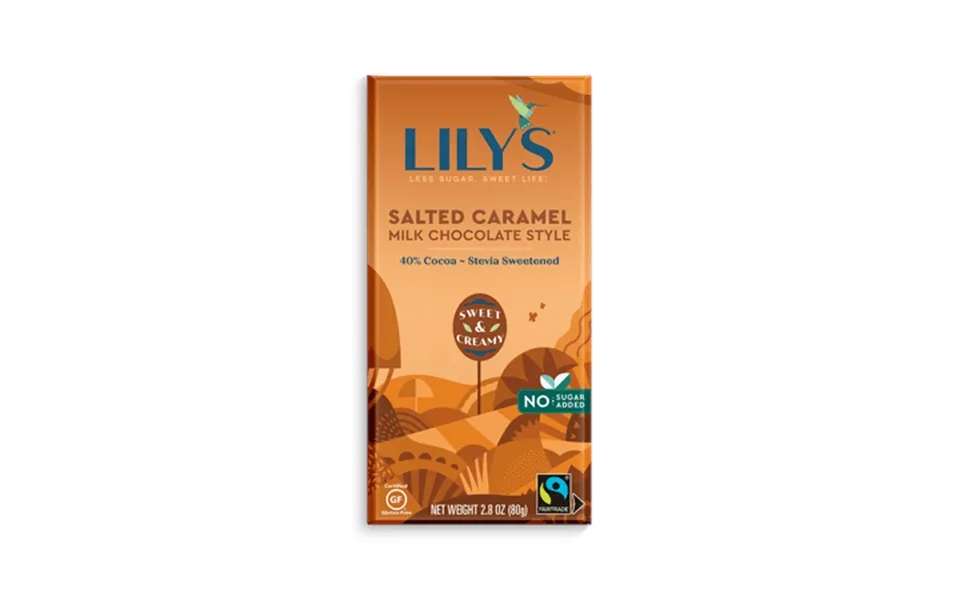 Lily S 40% Chocolate Bar -salted Caramel