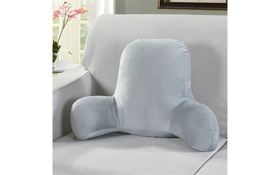 Limited Time Deal Karymi Big Backrest Reading Lumbar Support Chair Cushion With Arms Back-rest Sit-up Support Cushion Of