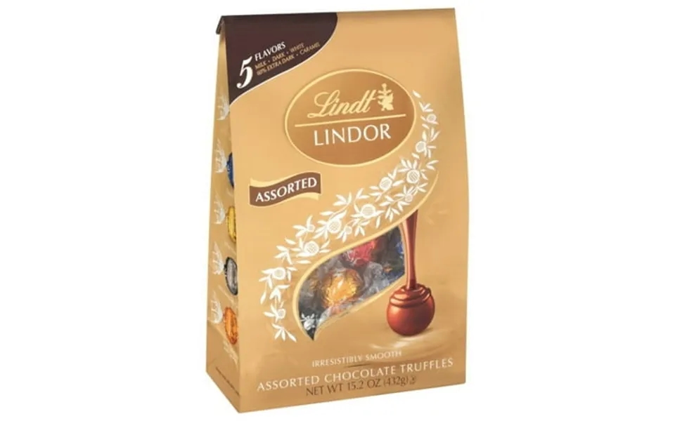 Lindt Truffle Asst Choc Bag 15.2 Oz - Pack Of 6