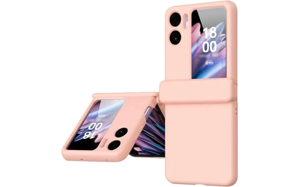 Linlin Case For Oppo Find N2 Flip Phone Case With Small Screen Protector & Hinge Magnet Comfortable Design Accurate Hole