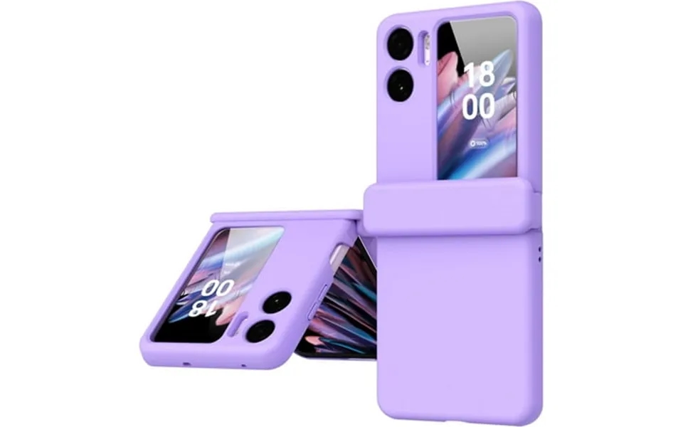 Linlin Case For Oppo Find N2 Flip Phone Case With Small Screen Protector & Hinge Magnet Comfortable Design Accurate Hole