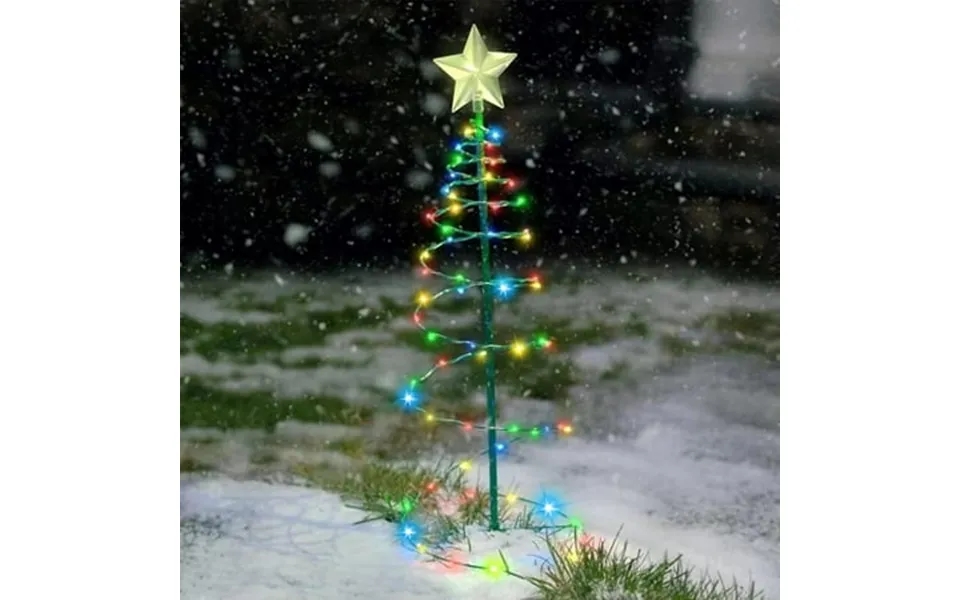 Linlin Christmas Tree Outdoor Solar Powered Solar Christmas Lights Coloured Led Solar String Lights Outdoor Garden Water