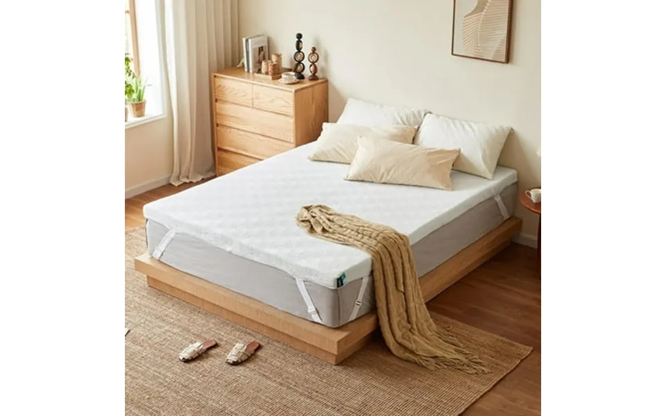 Linsy Home 3 Inch California King Size Mattress Topper Gel Memory Foam Bed Topper Twin With Removable Cover Adjustable S