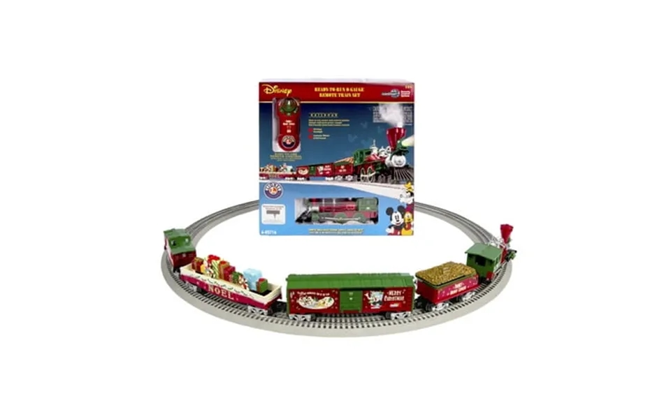 Lionel O Scale Disney Mickey Holiday To Remember With Remote And Bluetooth Capability Electric Powered Model Train Set