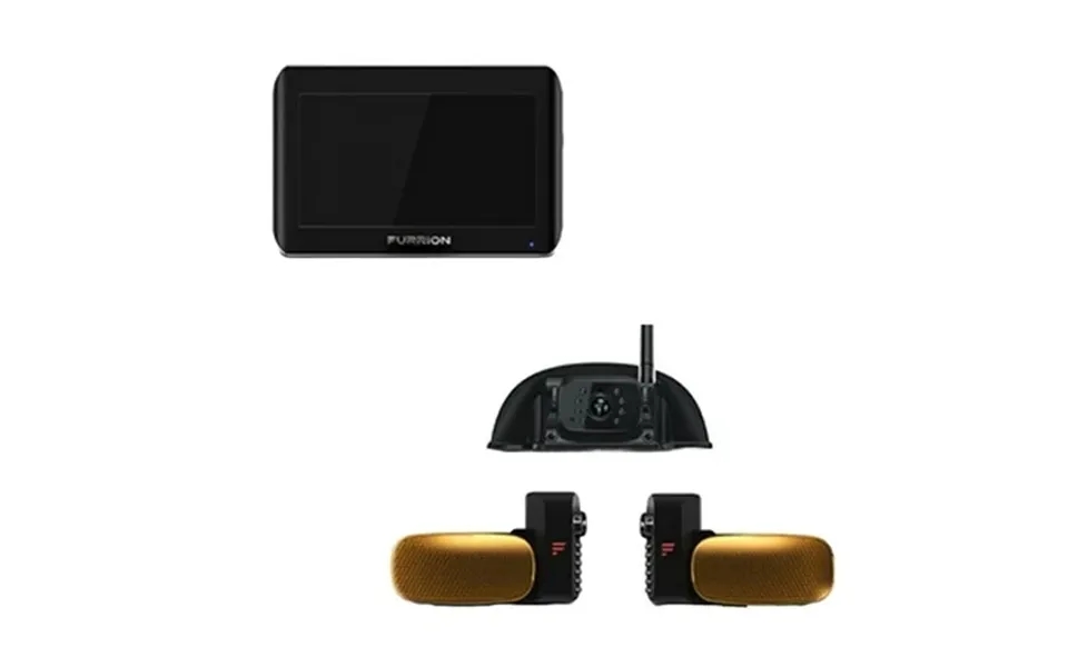 Lippert 2021123862 Furrion Vision S Rv 3-camera System With Sharkfin Rear Camera - 7 Monitor Fos07taen