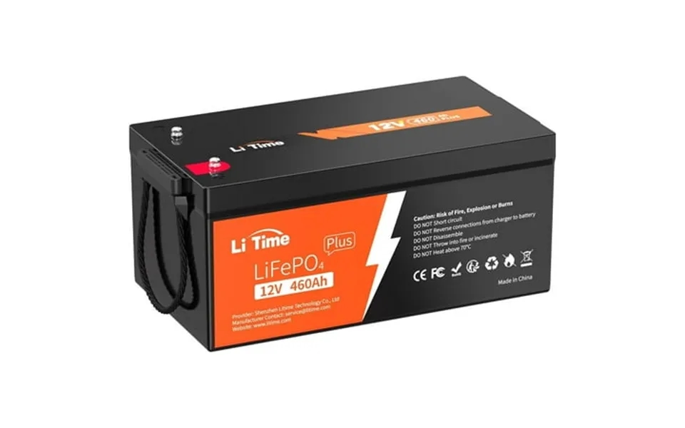 Litime 12v 460ah Lifepo4 Battery 250a Bms 5888wh Lithium Iron Phosphate Battery For Rv Off Grid