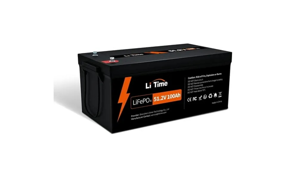 Litime 48v 100ah Lifepo4 Battery 100a Bms Group 8d Lithium Battery Max
