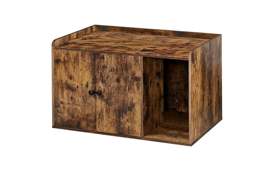 Litter Box Enclosure Cat Litter Box Furniture Hidden With Front Entry Modern Cat House For Indoor Cat Side End Table Rus