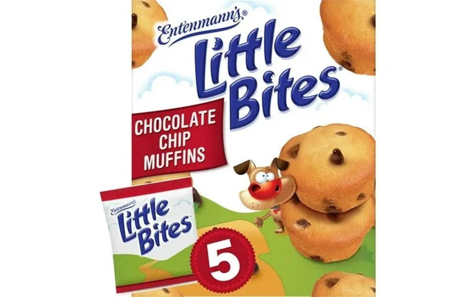 Little Bites Chocolate Chip Muffins 5 Packs Mini Muffins 8.25 Oz Multipack - 4 Pack
