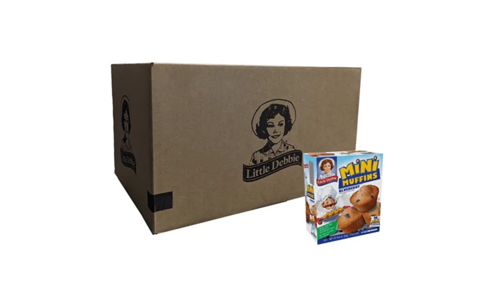 Little Debbie Blueberry Mini Muffins Full Case 12 Boxes Of Bit Sized Muffins