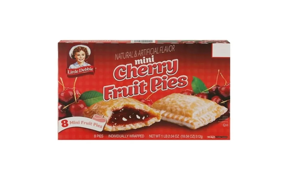 Little Debbie Mini Cherry Fruit Pies 8 Ct