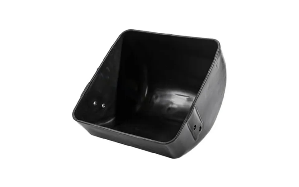 Livestock Feed Bowl Basin Pig Waterer Dishes Large Capacity Pig Feed Trough Black