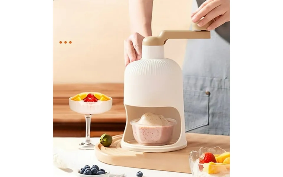 Livrdious Ice Crusher-manual Rotary Hand Shaved Ice Crusher-small Manual Shaving Ice Machine For Household-commercial Ha