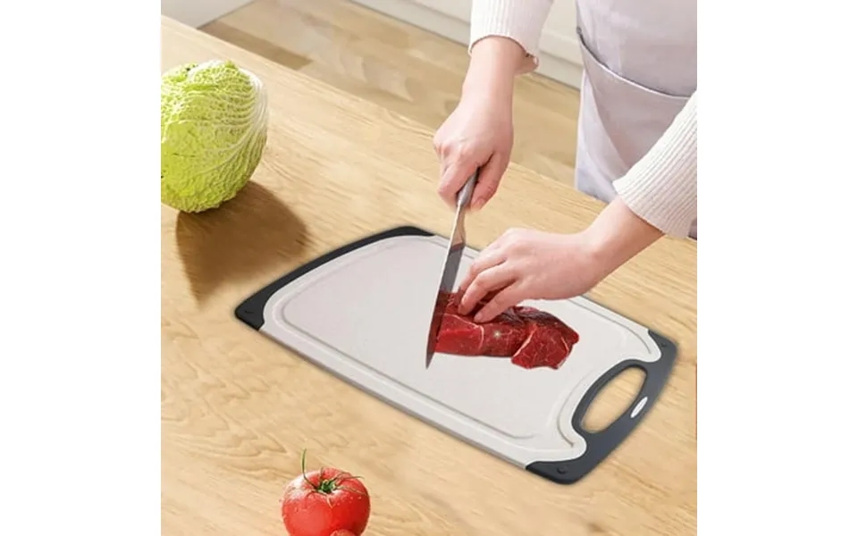 Livrdious Plastic Cutting Boards For Kitchen Dishwasher Safe Extra Large Cutting Board For Meat With Juice Grooves Easy