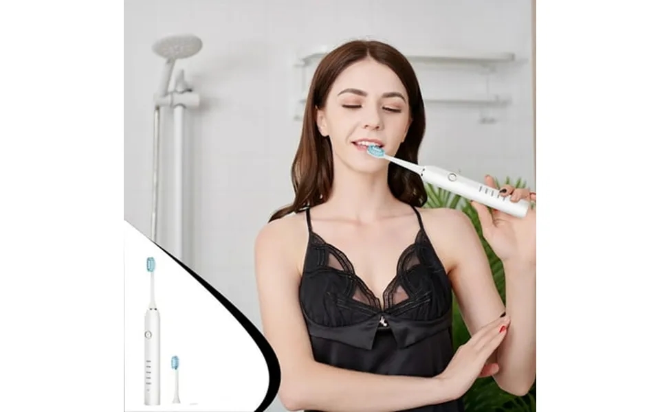 Livrdious Usb Charging Electric Toothbrush Electric Toothbrush With 2 Brush Heads Smart 5-modestimer Electric Toothbrush