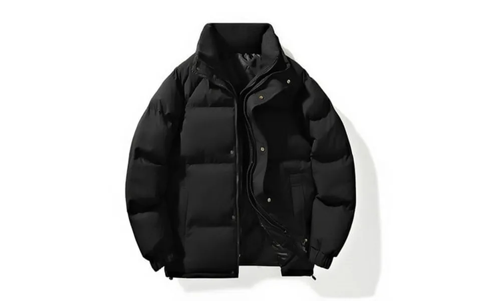 Lkfuzj Men S Down Jacket Warm Puffer Jacket Winter Coats Water Resistant Windproof Insulated Jacket Casual Full Zip Pock