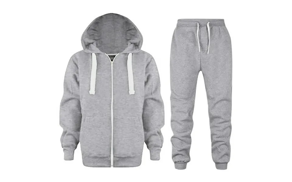 Lojoutye 2025 Baby Kids Long Sleeve Two Piece Outfits For Teen S Color Solid Zip Up Matching Baby And Clothes Hoodie Swe