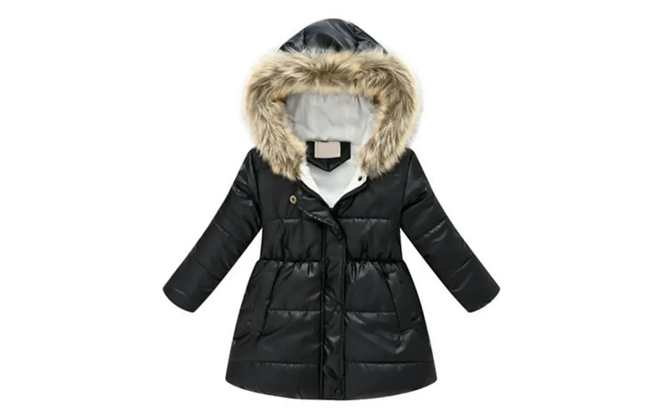 Lojoutye 2025 Baby Kids Winter Dress Coat Thick Warm Hooded Windproof Stinky G Puffy Coats Coat Outwear Jacket Clothes S
