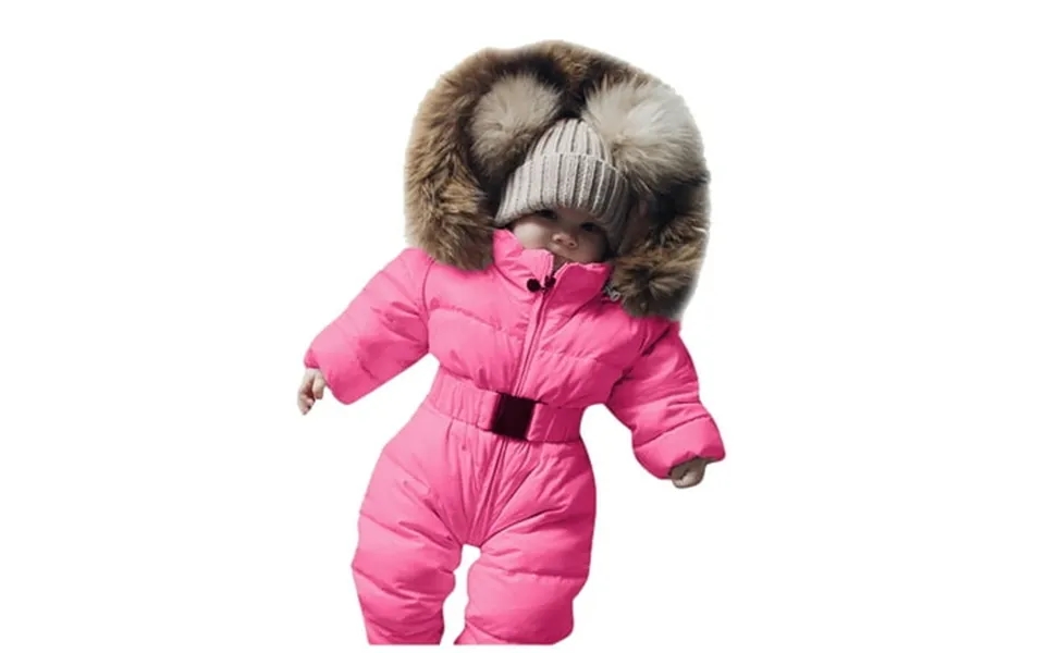 Lojoutye 2025 Baby Romper Outerwear Snowsuit 4t Insulated Coat Jumpsuit Wears Hooded Jacket Warm Snow Overalls Coat&jack