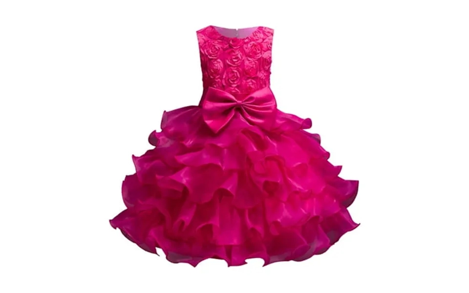 Lojoutye 2025 Kids Dress Birthday Dress For S Long Elegant Sleeveless Mesh Dress Princess Flower Girl Dresses Cute Cloth