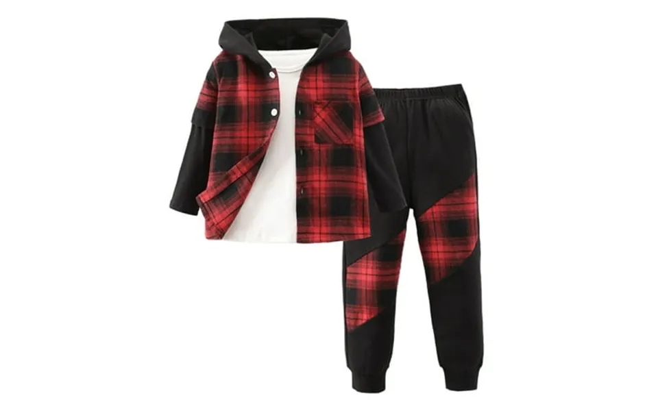 Lojoutye 2025 Long Sleeve Two Piece Outfit 6t Prints Tops And Pants Short Pants Suits Child Kids 2pcs Set 2t Easter Outf