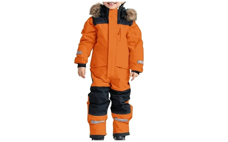 Lojoutye 2025 New Boys Romper&jumpsuit Snowsuit Ren S Boys Ski Babies And Clothes Suit Thermal Ski Overall Winter Warm S