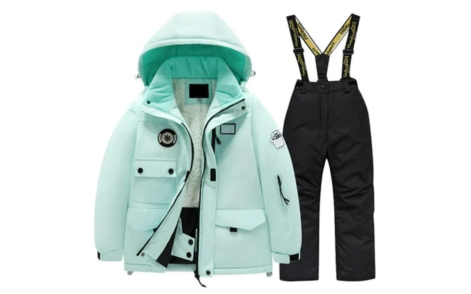Lojoutye 2025 New Girls Outfits&set Ren S Kid Ski Suit 23 Piece Gift Set Multi Pocket Jacket Cute Teen Girl Outfits And