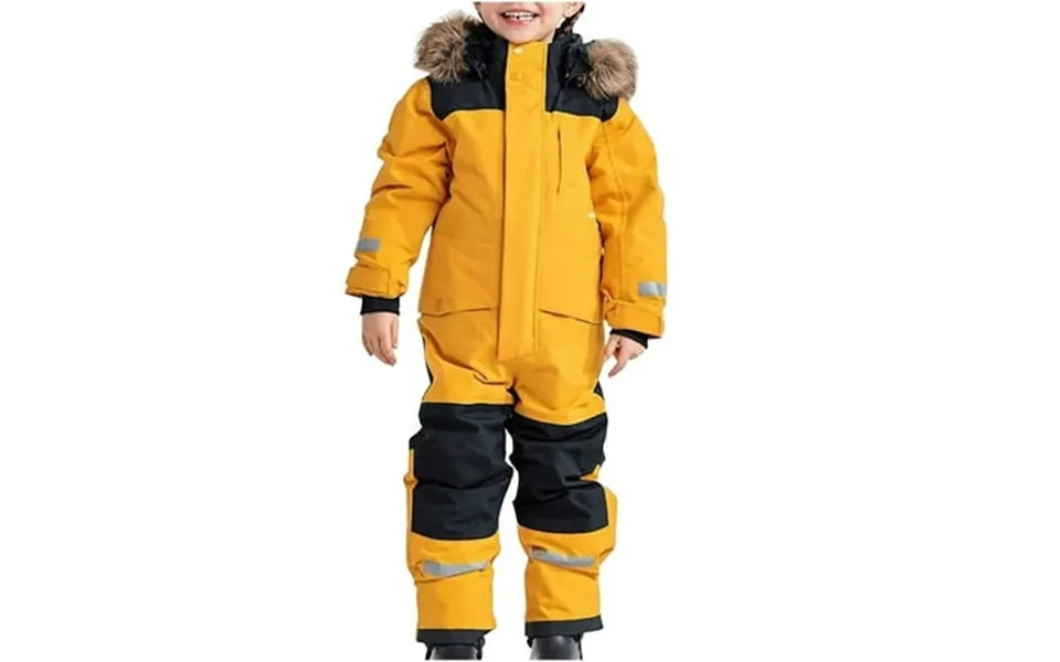 Lojoutye 2025 Snowsuit Children S Ski Jumper Suit Thermal Ski Overall Organic Baby Romper Winter Warm Snow Overall Windp