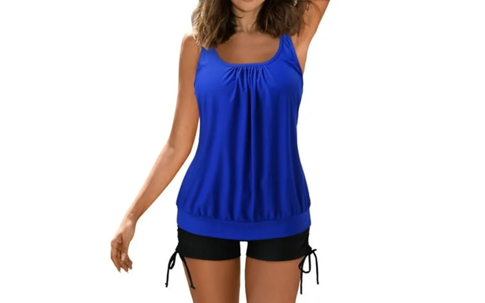 Lojoutye 2025 Tankini Swimsuits For Women Sports Bra Top Bathing Suit 2 Piece Bathing Suits Swim Suits With Shorts Tops