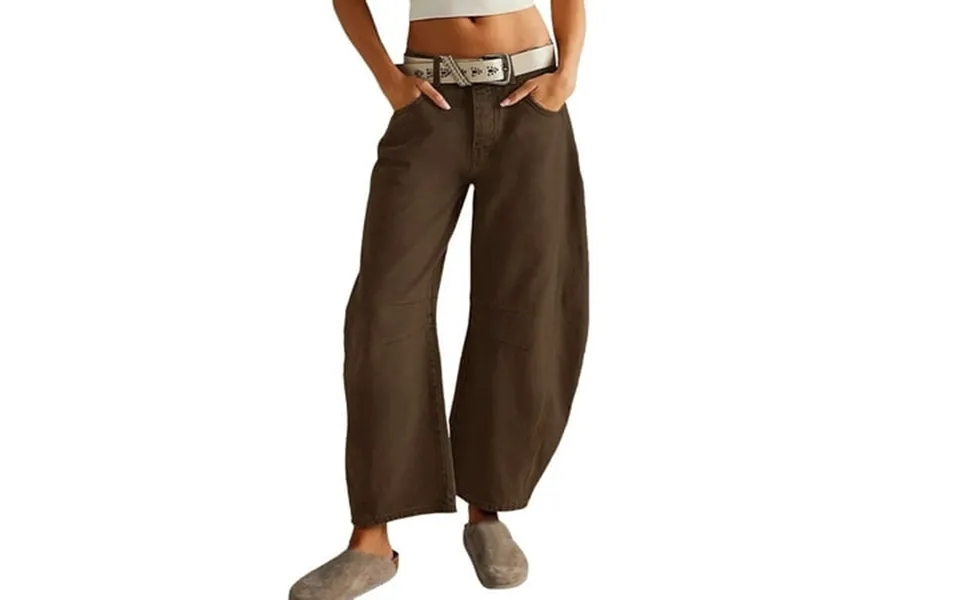 Lojoutye 2025 Women Fashion Trousers Pumpkin Womens Pants 14 Tall Suitable Print Bottom Sweatpants 311 Gear Pockets High