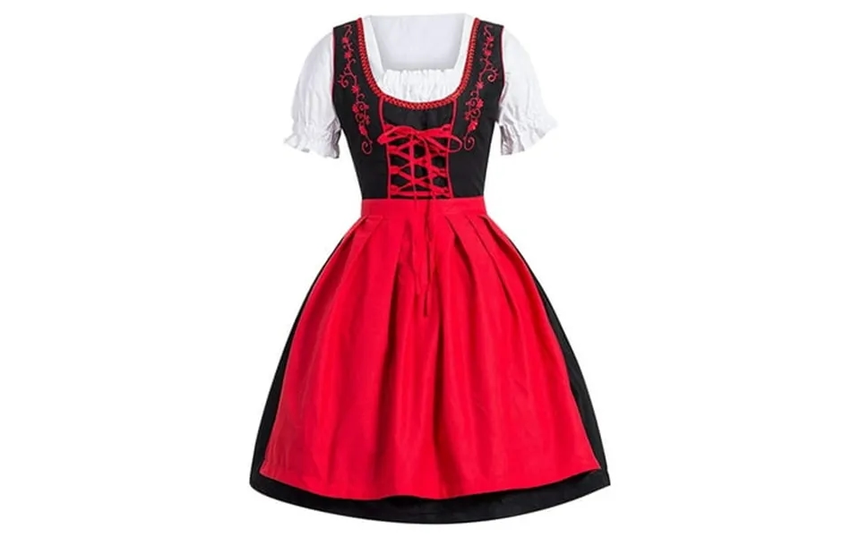 Lojoutye 2025 Women S Plus Size German Long Gowns And Evening Dresses Plus Size Dress Square Neck Apron Plus Size Dress