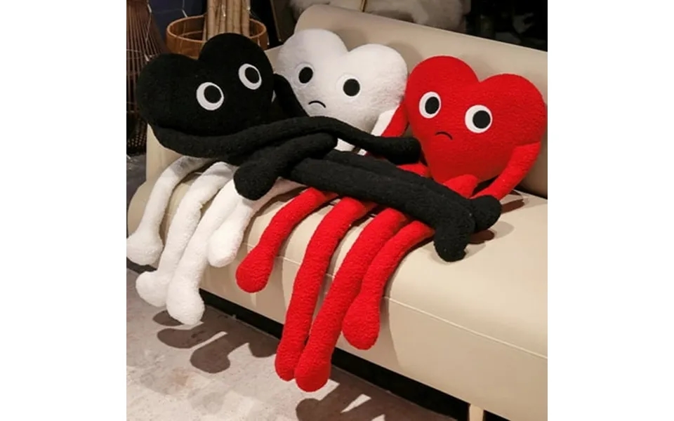 Long Legs Love Heart Shape Pillow Cute Stuffed Heart Pillow Soft Plush Toys Valentine S Day Gift