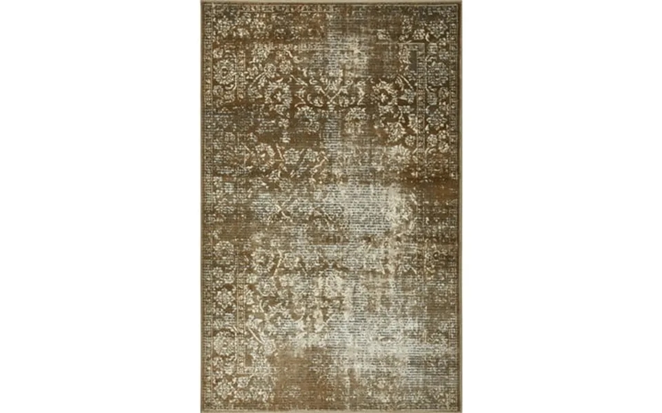 Loomaknoti Aysal Alazah 3 X 5 Floral Indoor Accent Rug Beige Brown