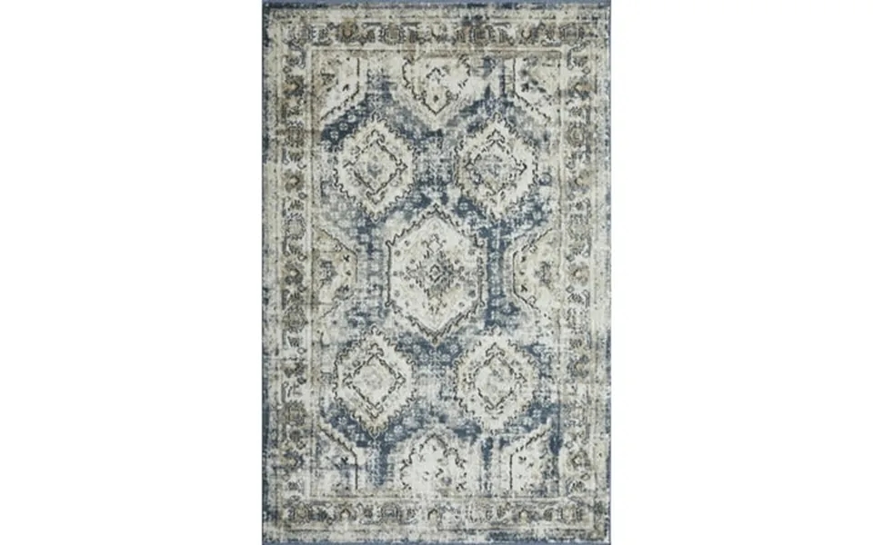 Loomaknoti Kehleigh Auborn 3 X 5 Blue Oriental Indoor Accent Rug