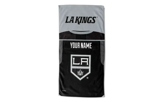 Los Angeles Kings Nhl Jersey Personalized Beach Towel 30 X 60 product image