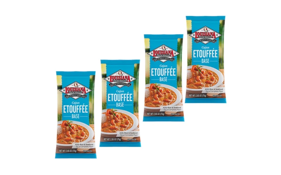 Louisiana Fish Fry Etouffee Mix 2.65 Oz Pack Of 4