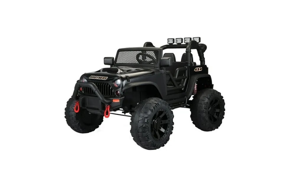 Lowestbest Children Car Toy Electric Battery-powered Vehicle With Remote Control Black